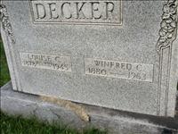 Decker, Winfred C. and Louise C